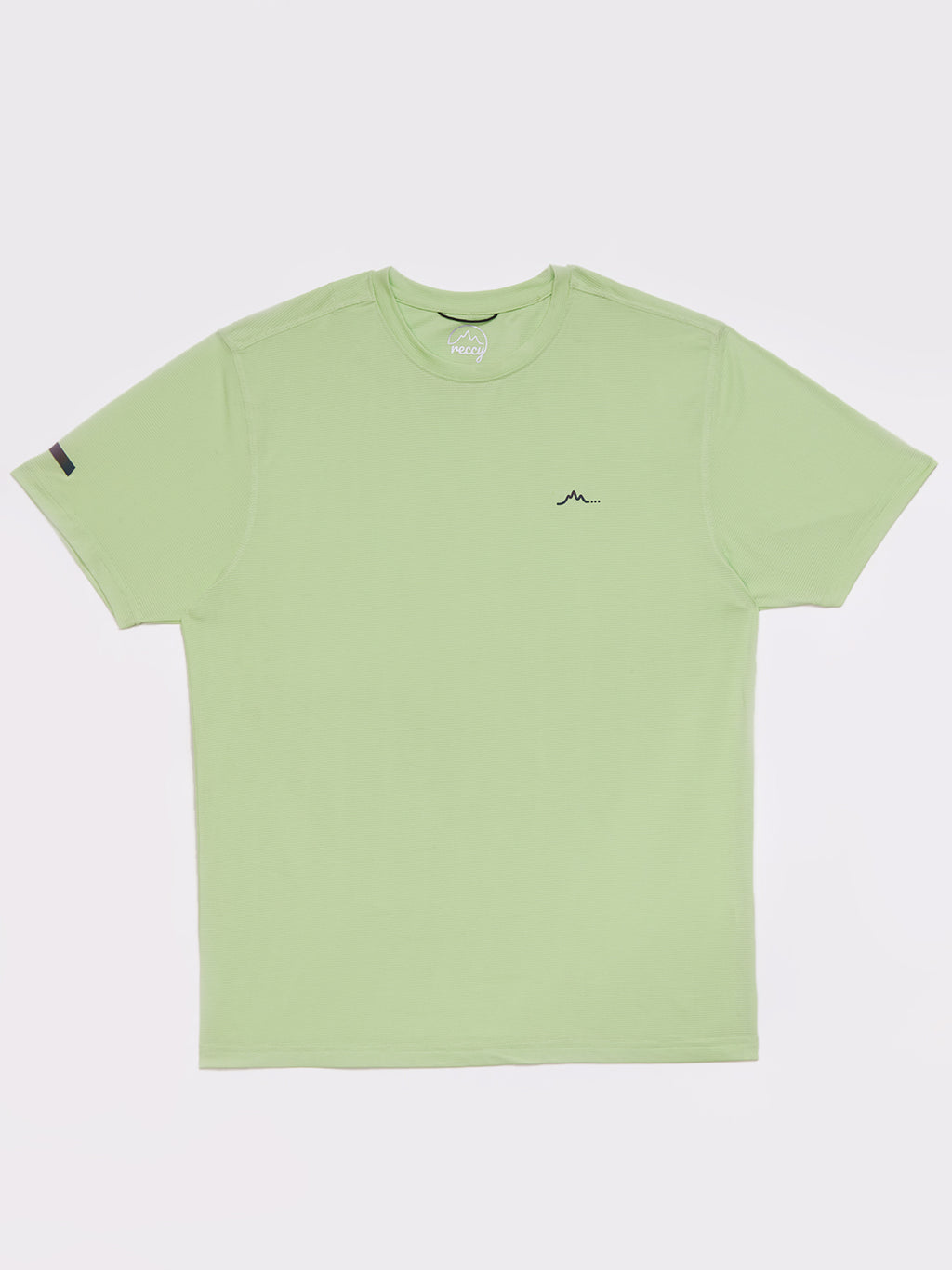 Men's Ultralight Athletic T Shirt - Lime - Light Soft Breathable Super Stretch Moisture Wicking
