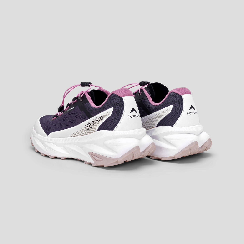 Women Trail Running Ultra Grip Lightweight Sports Shoes (TR2012) Grey-Pink