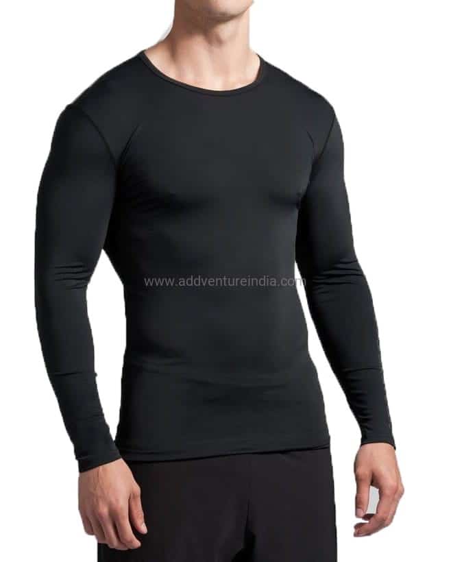 Add Gear Compression Top Full Sleeve plain Skin T-Shirt