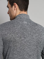 Mens Nomadic Full Sleeves T-shirt With Extra Stretch Charcoal Grey Reccy