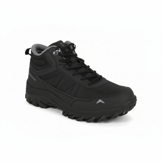 Adventra Men Mid-Top Hiking Shoes with Anti-Skid Full Rubber Sole (EH900)