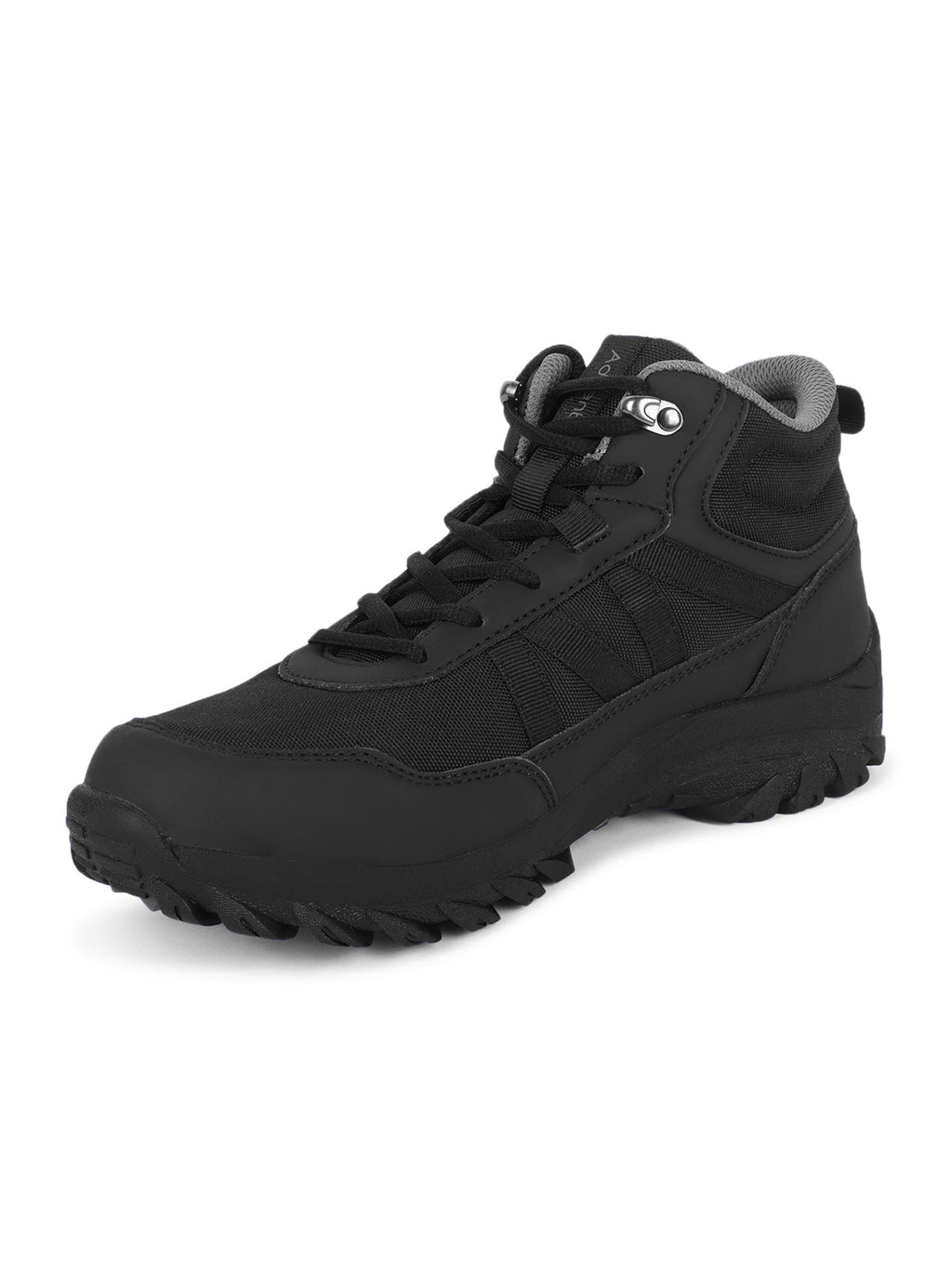 Adventra Men Mid-Top Hiking Shoes with Anti-Skid Full Rubber Sole (EH900)