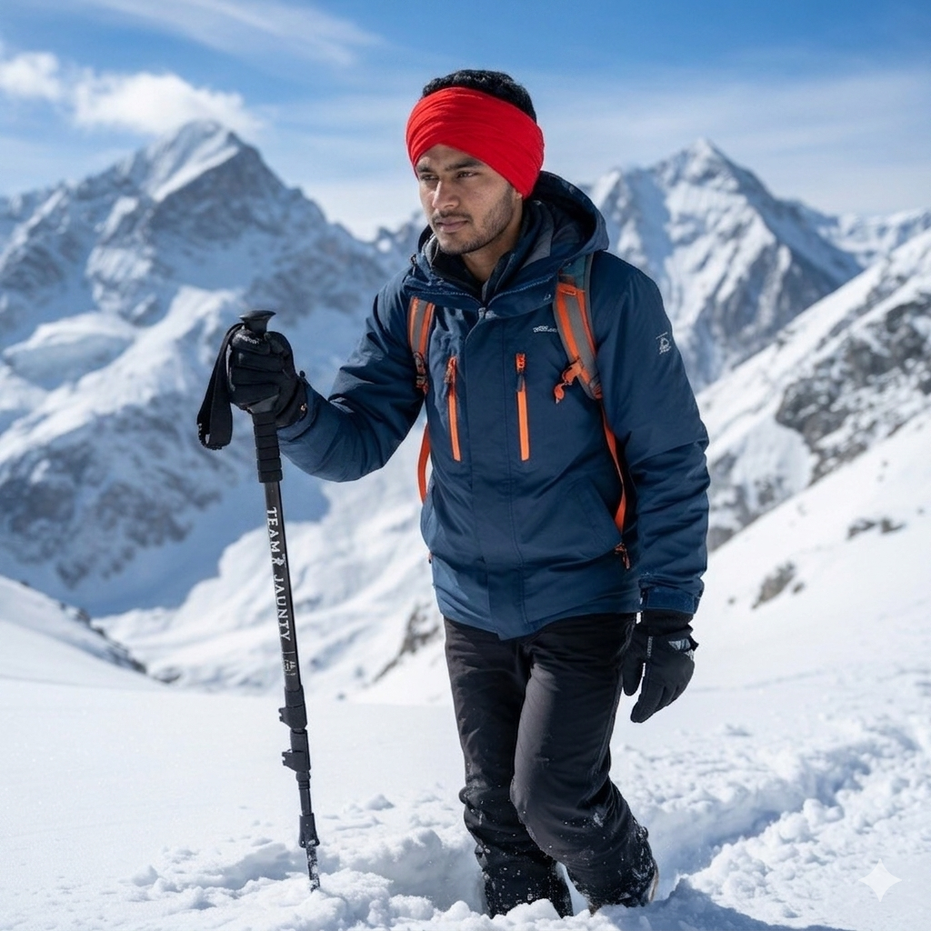 Great Outdoors Jaunty Hiking Pole | Aluminium 6061 Alloy | Walking Stick