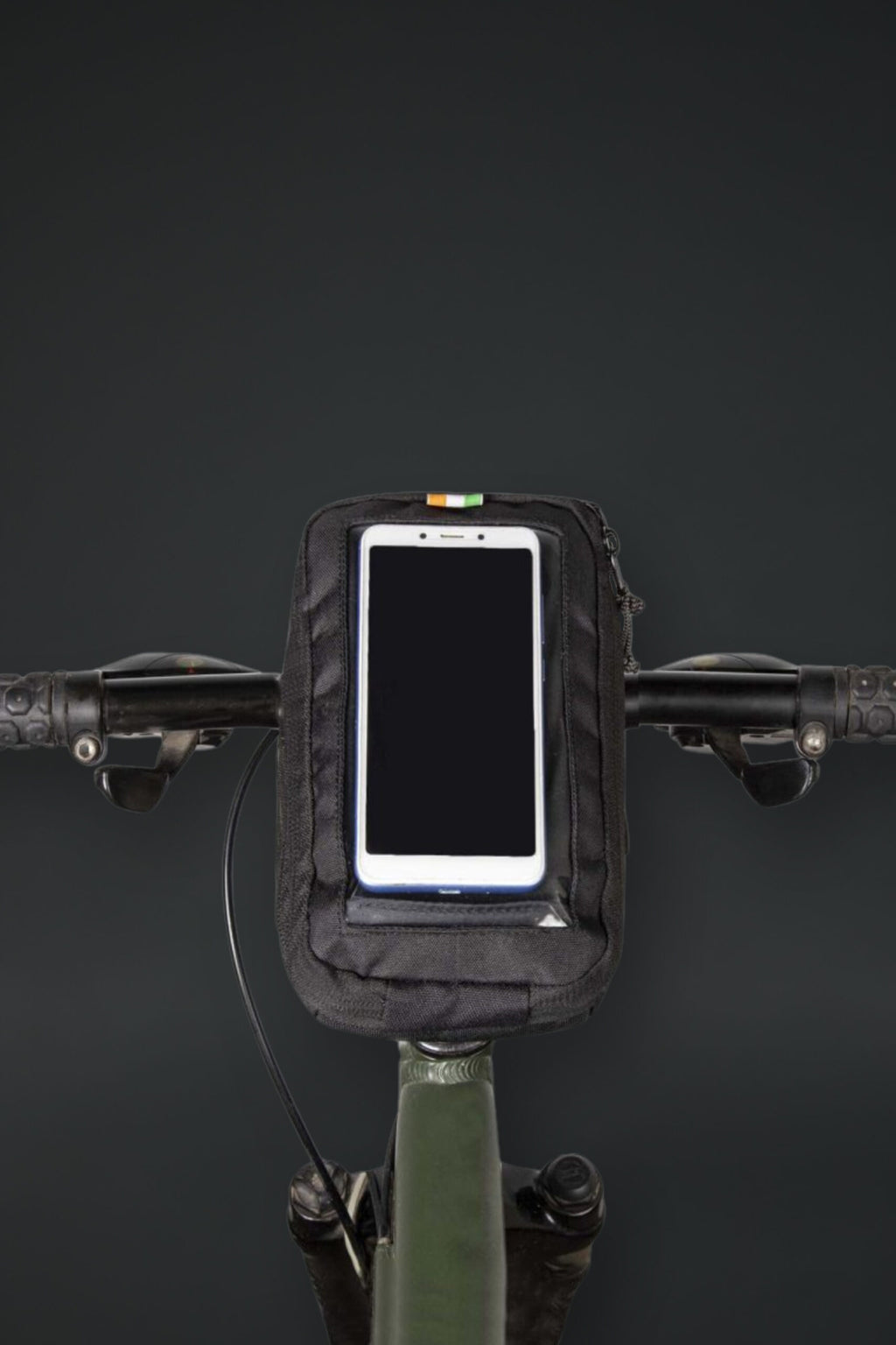 Cycle Stem Mobile Bag - Touchscreen Friendly Transparent Mobile Pouch by Adventure Worx