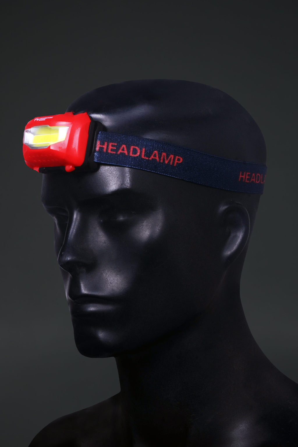 Adventure Worx Head Lamp/ Light Essential Adventure Accessory LED Headlamp (Black &amp; Red)