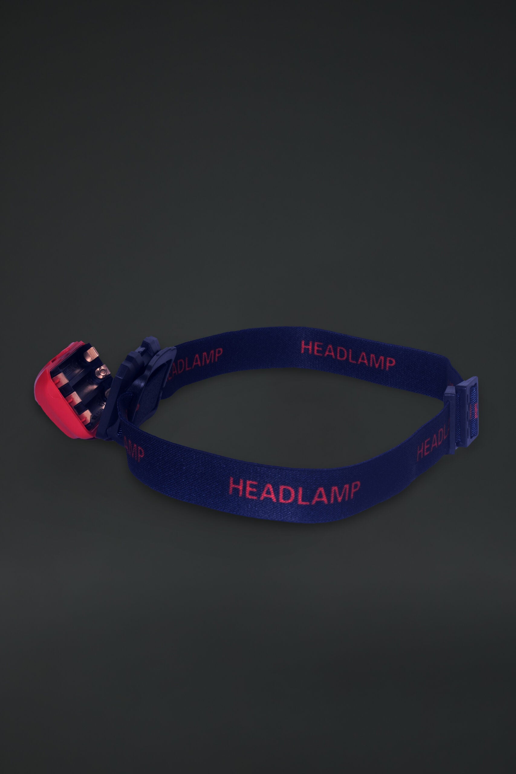 Adventure Worx Head Lamp/ Light Essential Adventure Accessory LED Headlamp (Black &amp; Red)