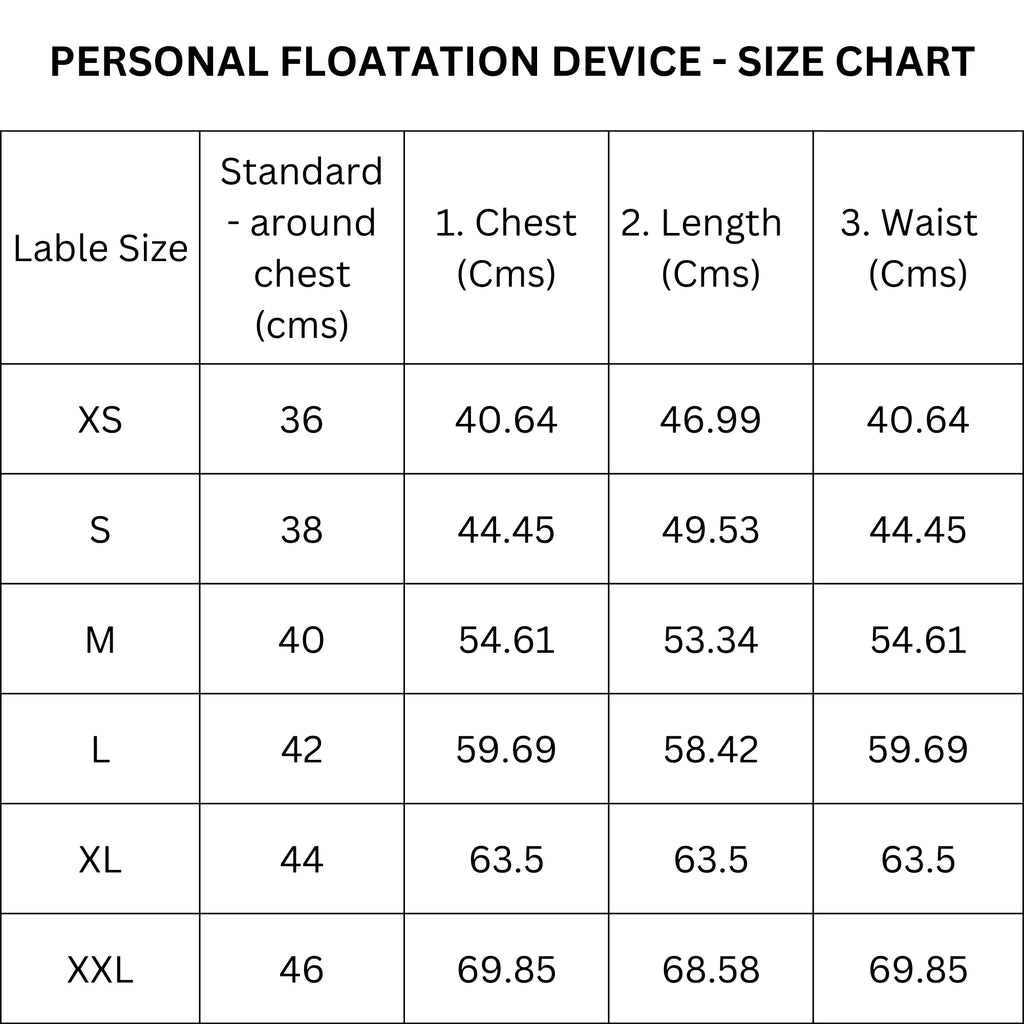 Adventure Worx Personal Floatation Device (PFD) Unisex
