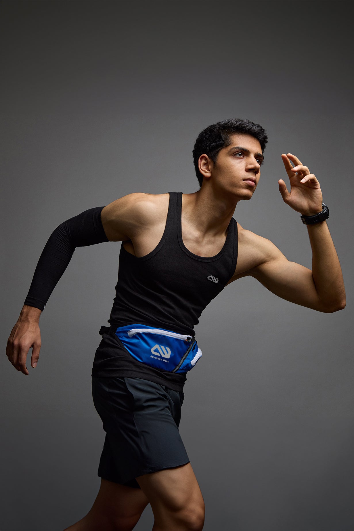 Adventure Worx Saser Cross Body Waist Pack / Pouch for Running