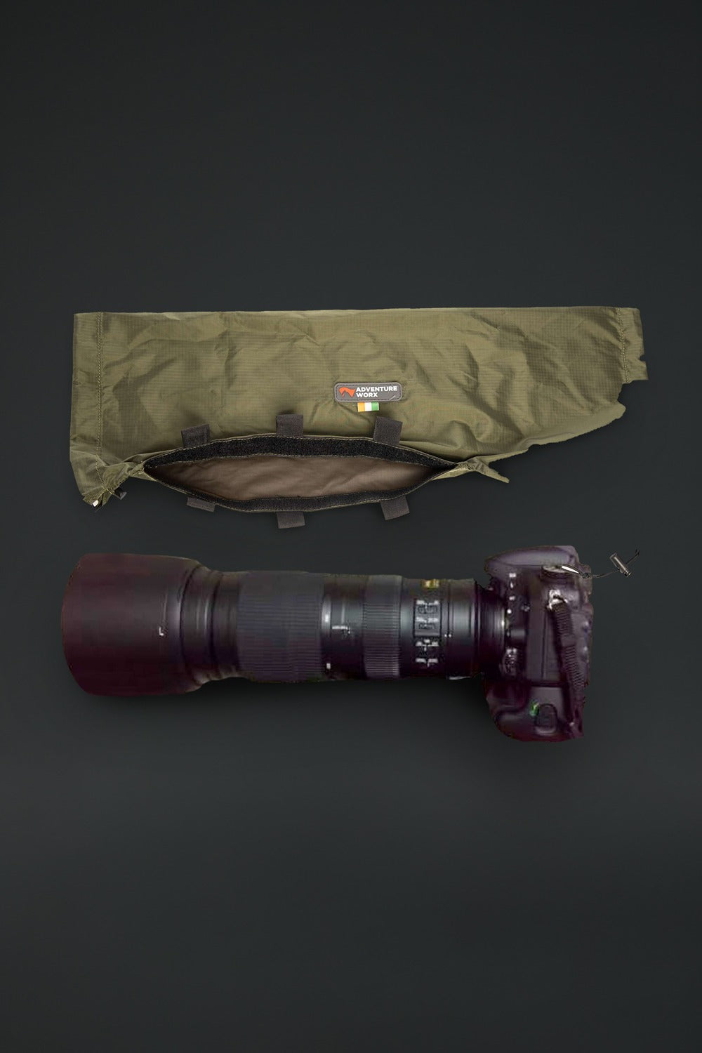 Adventure Worx BILD Soft Lens Dust Covers - Camera Lens Cover Velcro