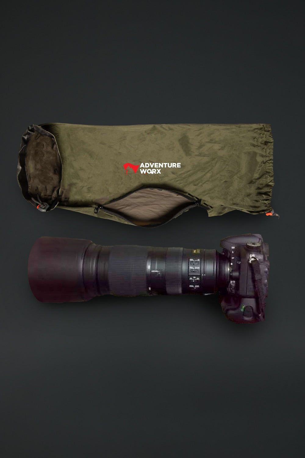 Adventure Worx BILD Soft Lens Dust Covers - Camera Lens Cover Velcro