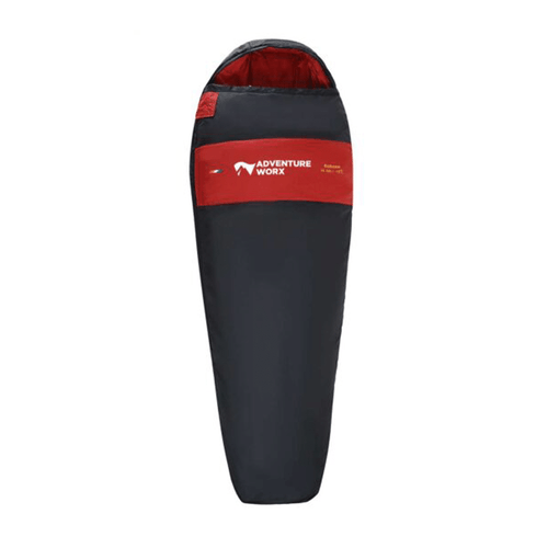 Adventure-Worx-Low-Altitude-sleeping-Bag-Black-Red