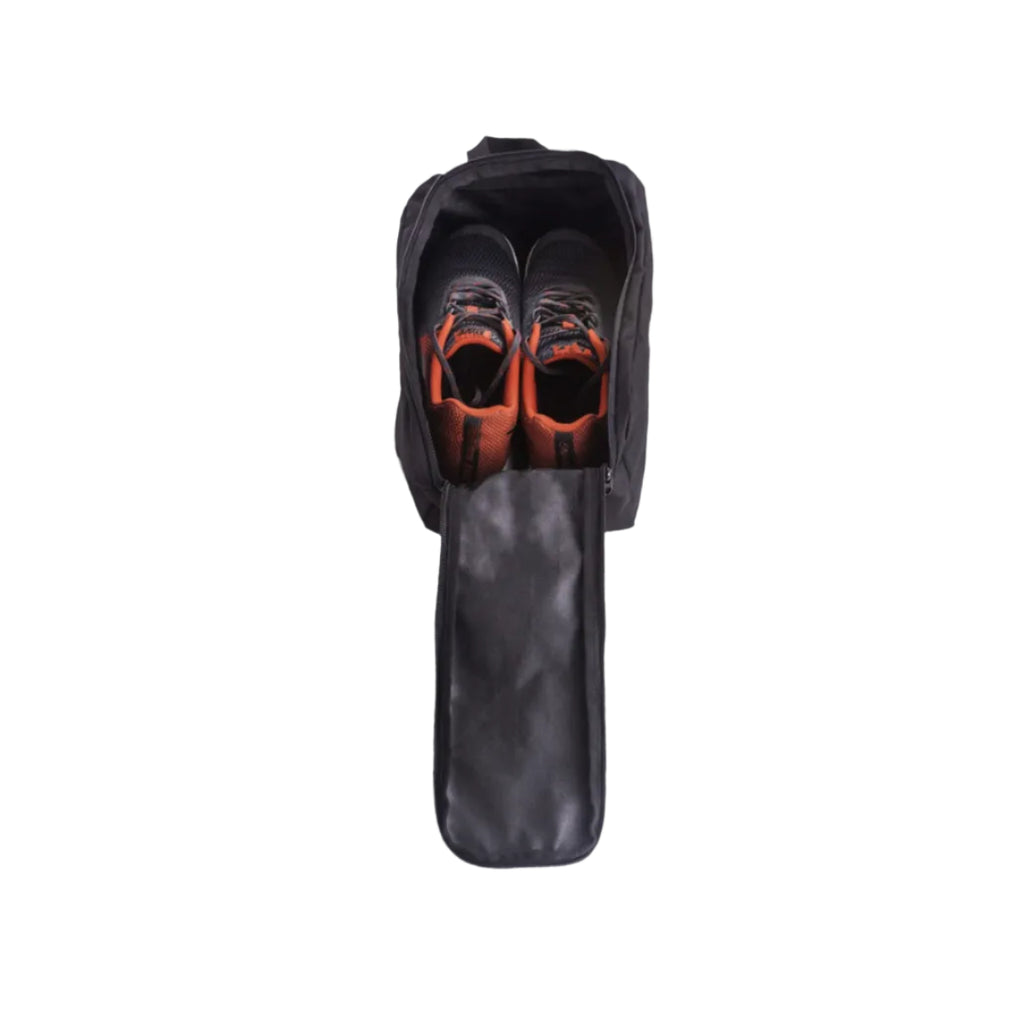 Adventure worx shoe carry pouch with shoes in it