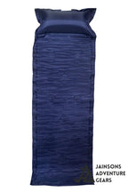 Self inflating Air Mat for Camping and Trekking with inbuilt pillow