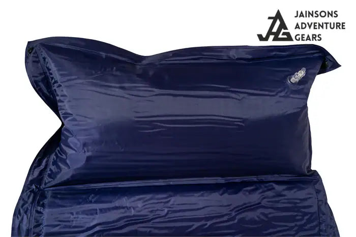 Self inflating Air Mat for Camping and Trekking with inbuilt pillow