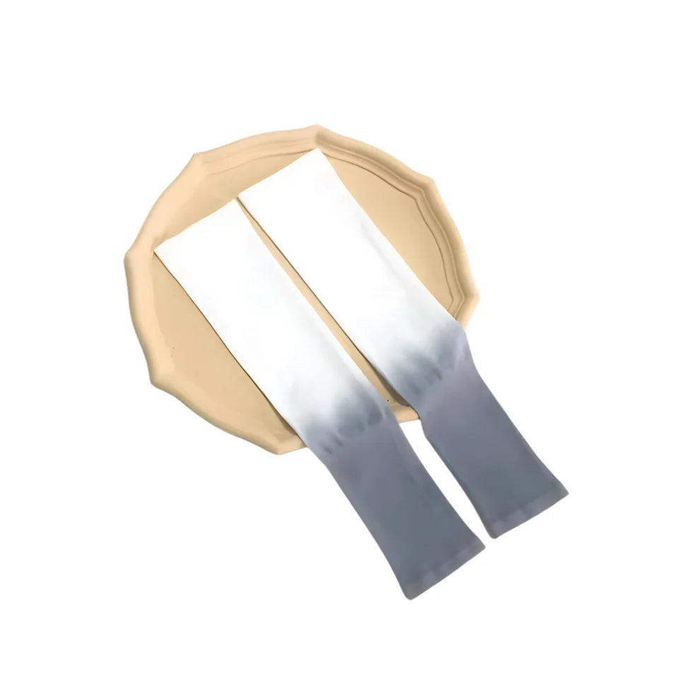 Hand or Arm Sleeves for UV and Sun Protection -  Two Colour with thumb holes - Mosquito Repellant Ice Seeve