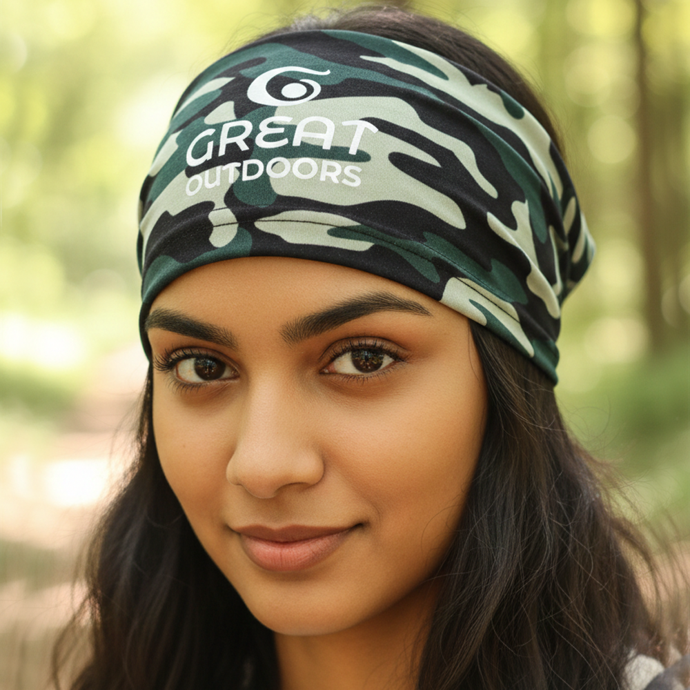 Great Outdoors Military Camo - Neck Warmer - Bandana