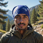 Multi Colour Printed Neck and Head Warmer Bandana