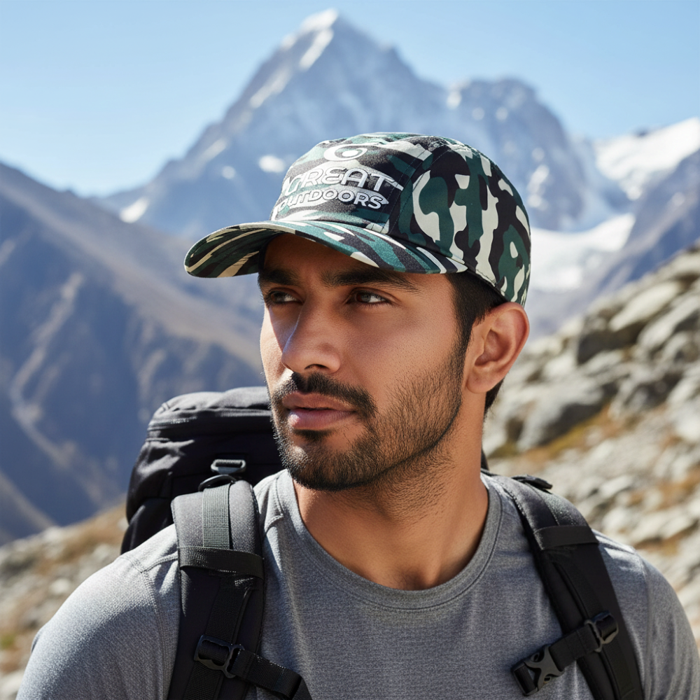 Great Outdoors - Men Army Military Quick Dry Camouflage Commando Patterns Cap