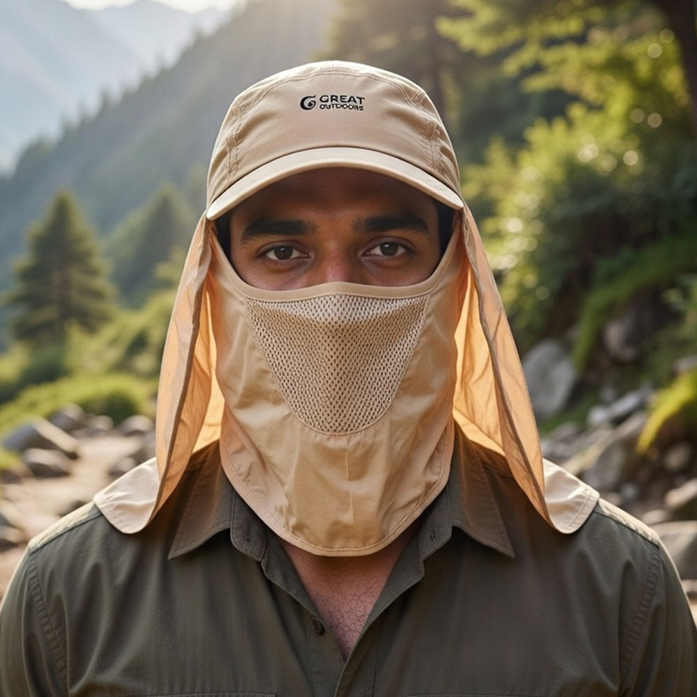 Great Outdoors Cap with Neck Flap