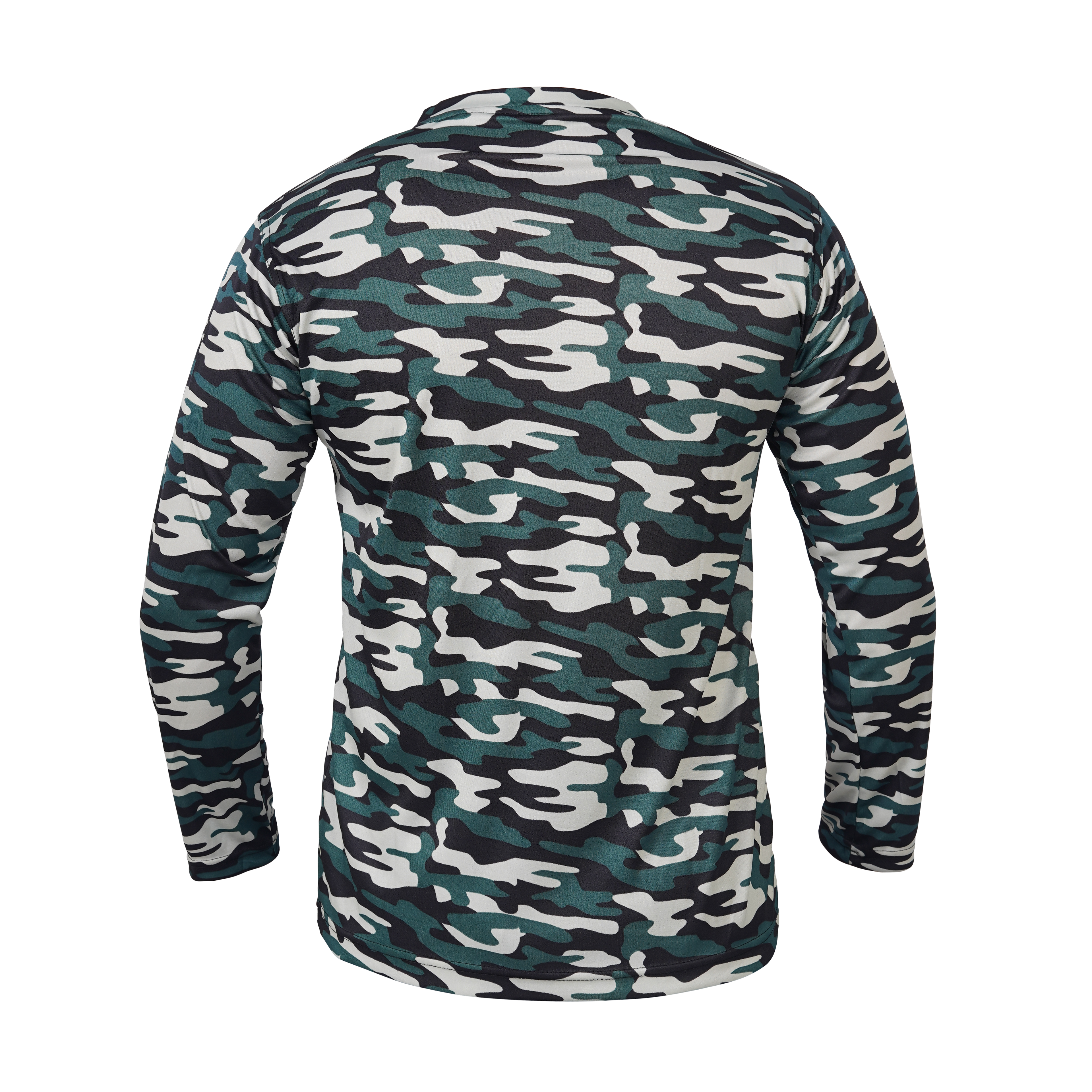 Military Camo Tshirt Full Sleeve