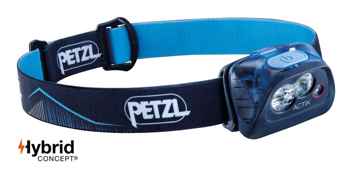 Petzl Actik 350 Lumens Head lamp/ Head Torch