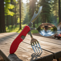 Great Outdoors Foldable Spoon Fork Knife Set
