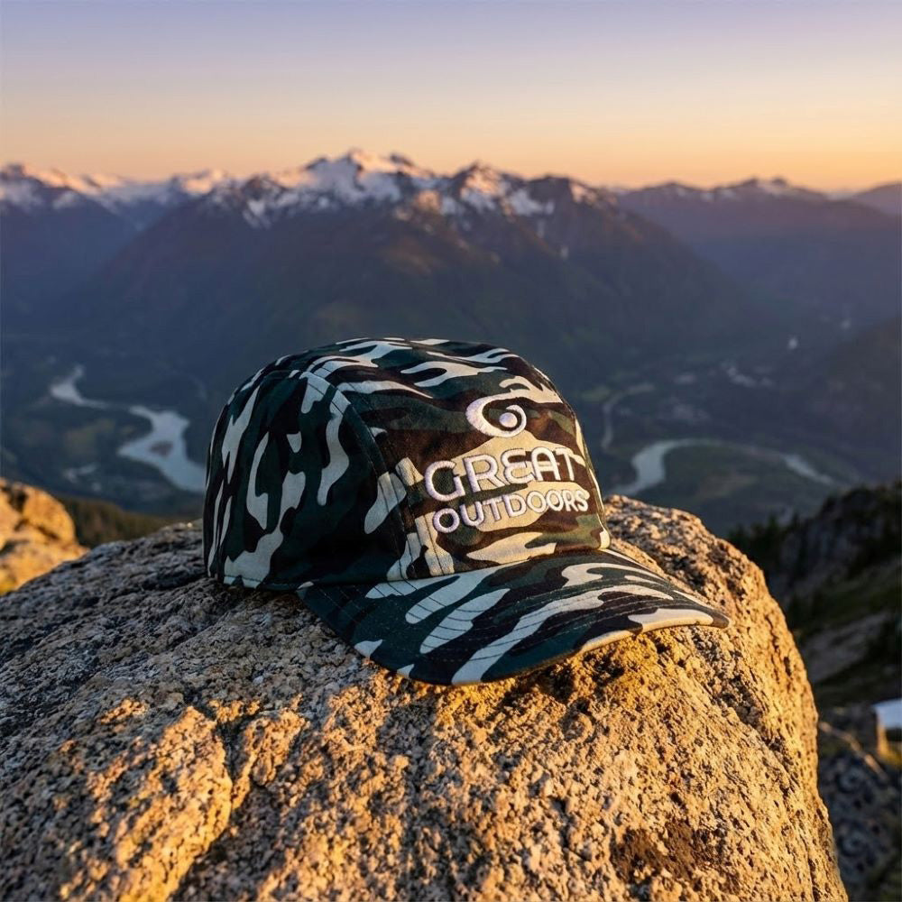 Great Outdoors - Men Army Military Quick Dry Camouflage Commando Patterns Cap