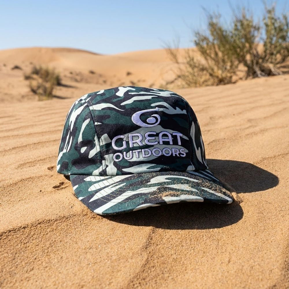 Great Outdoors - Men Army Military Quick Dry Camouflage Commando Patterns Cap