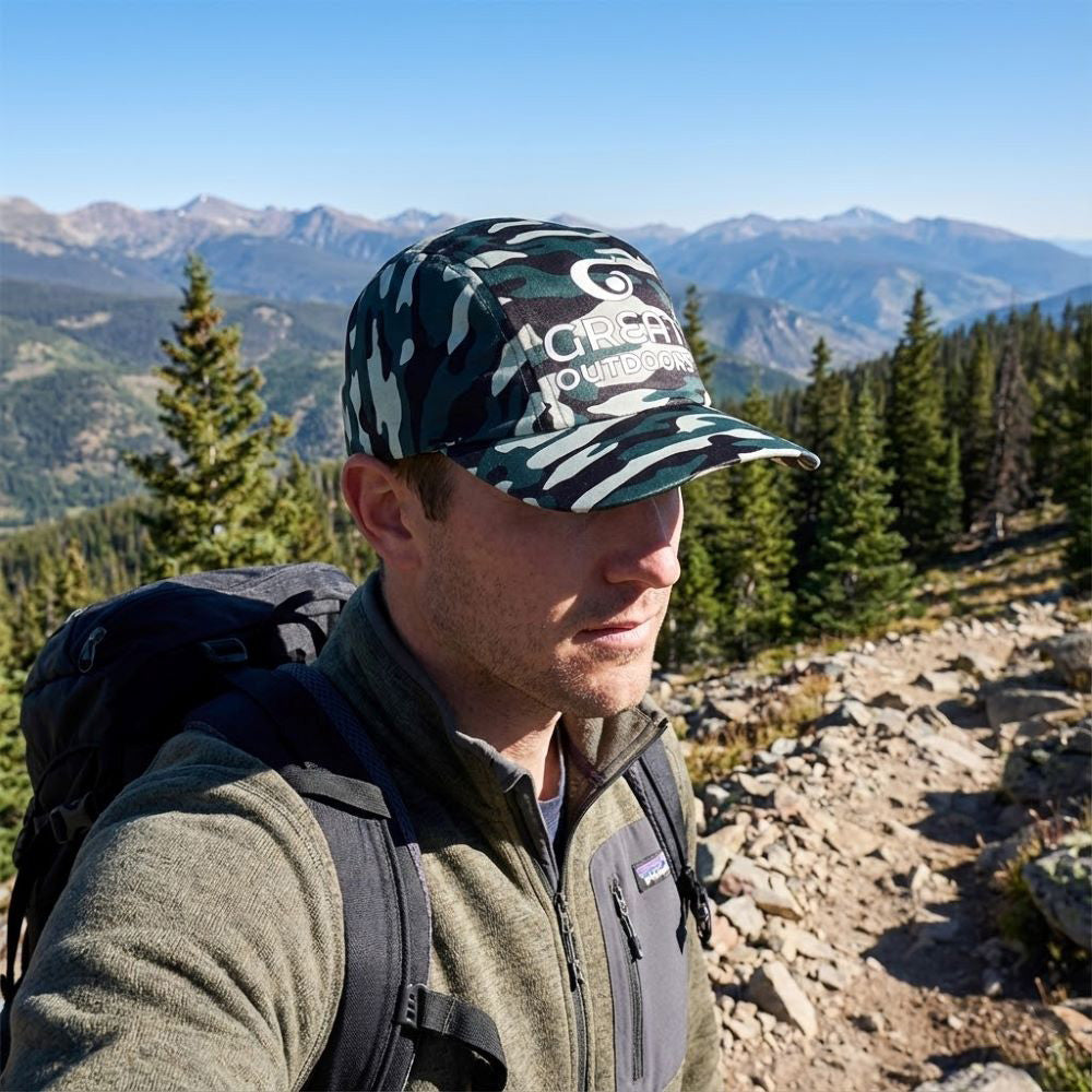 Great Outdoors - Men Army Military Quick Dry Camouflage Commando Patterns Cap