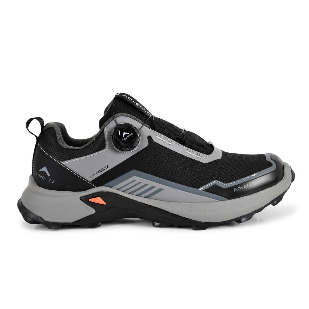 Adventra Men Waterproof Low-Top Hiking Shoes with Auto-Lacing (ET1102)