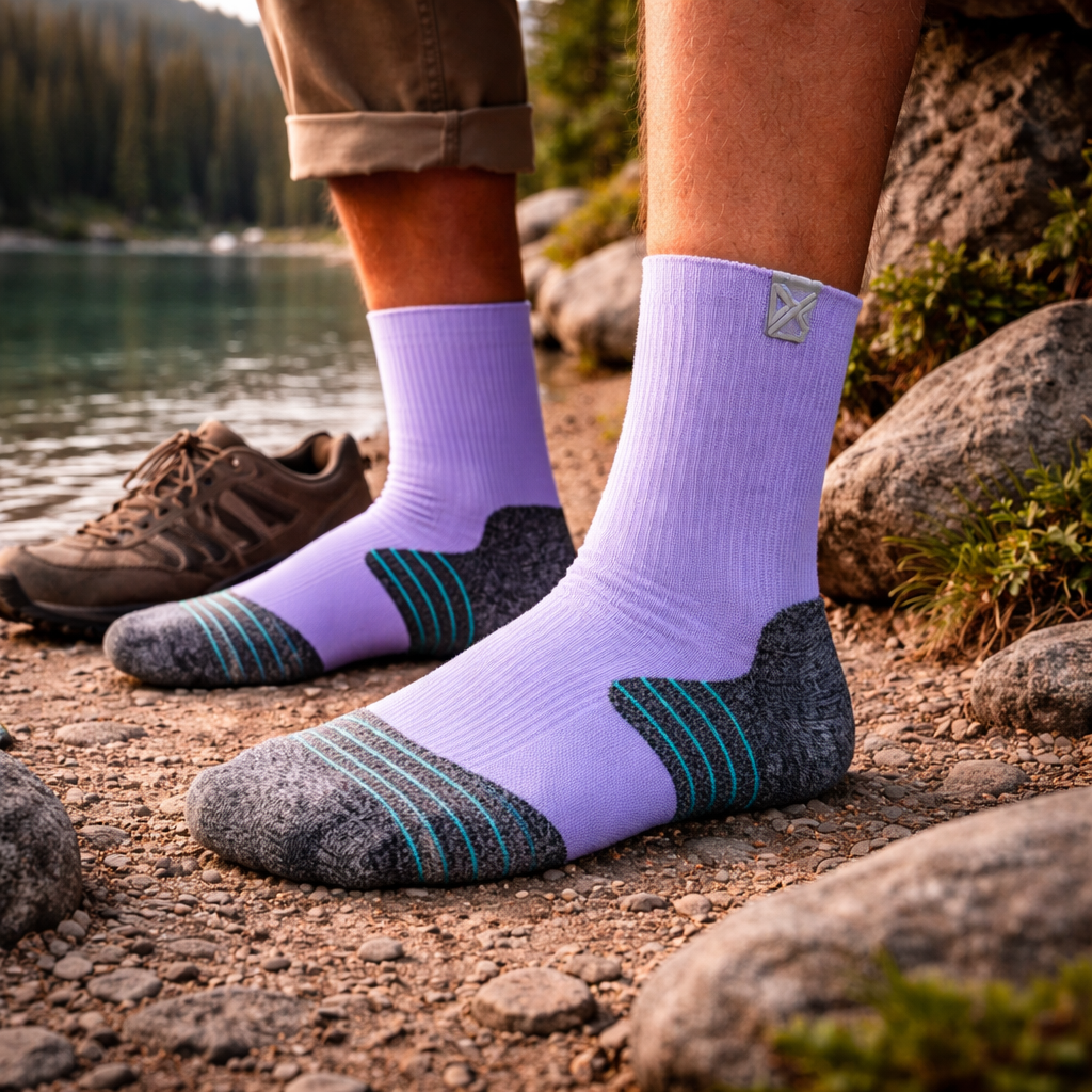 DYS Womens Hiking Sports Socks with XS Fabric