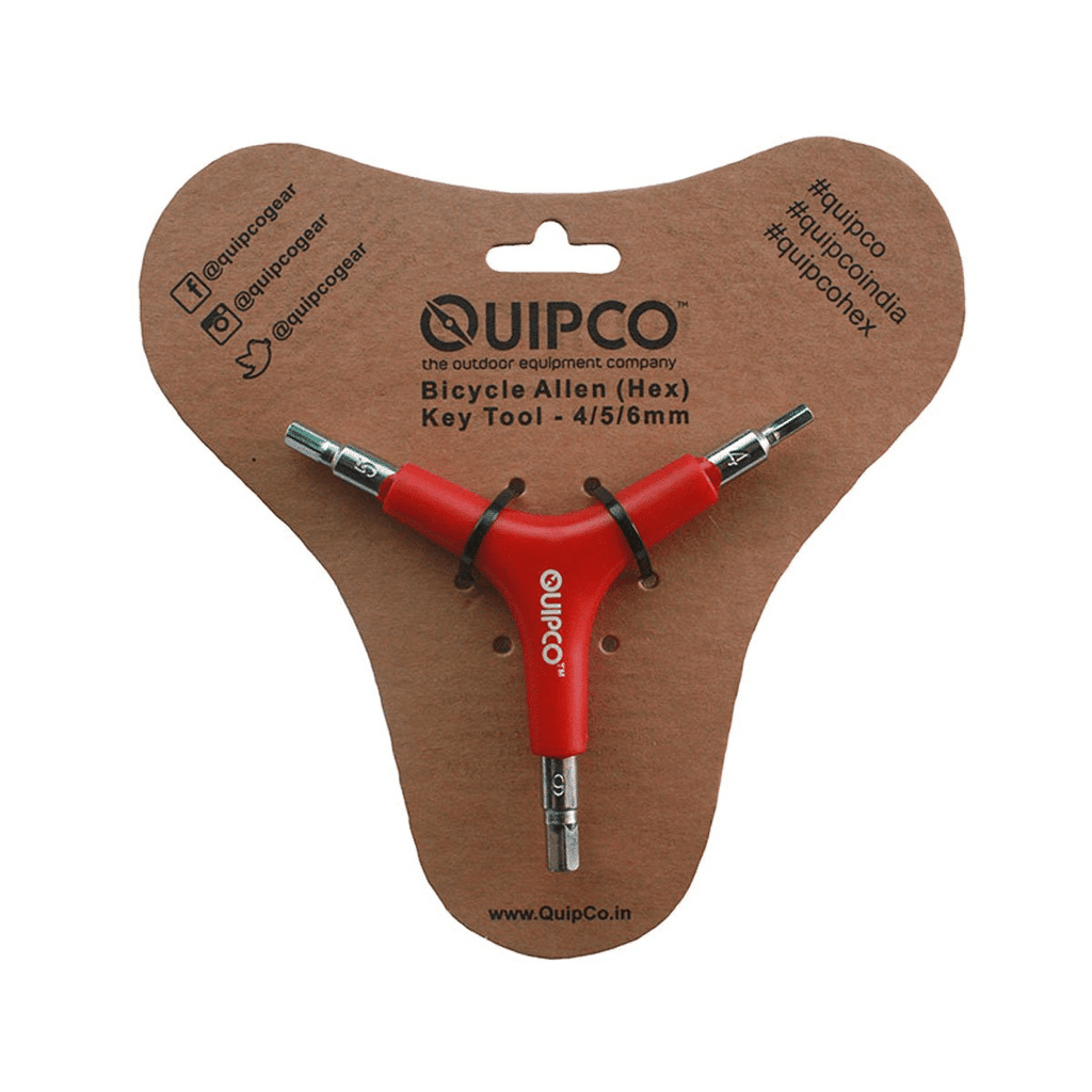 Quipco Bicycle Allen (Hex) Key Tool - 4/5/6mm