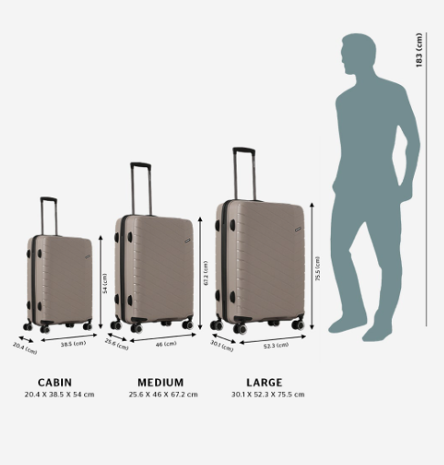 Wildcraft - Flynt Taupe Bag - Travel Bag - Luggage Bag