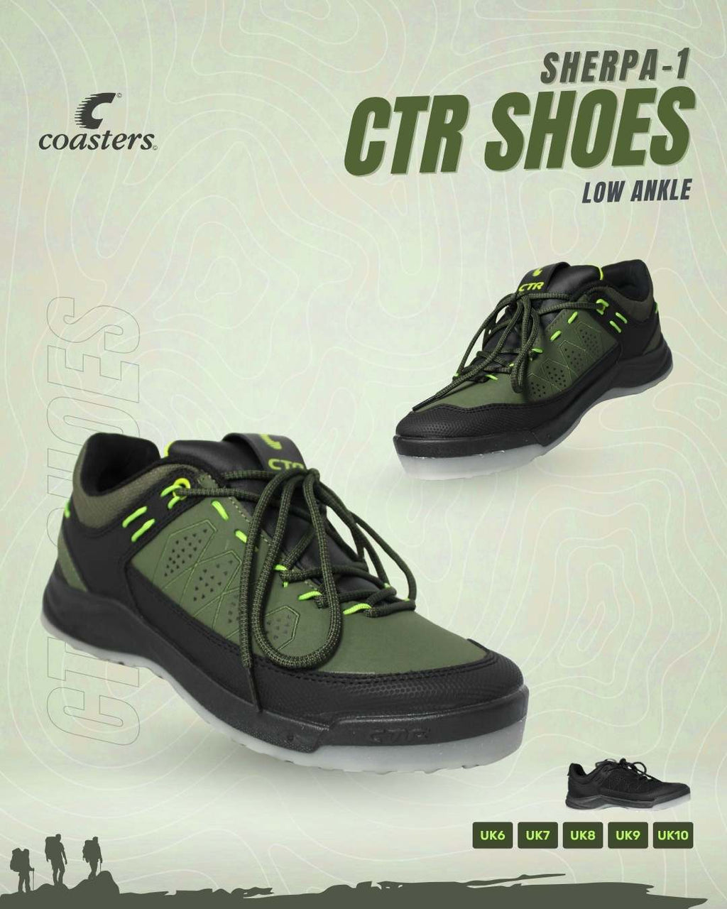 CTR Shoes Sherpa 1 Trekking Shoes for Ladies and Men