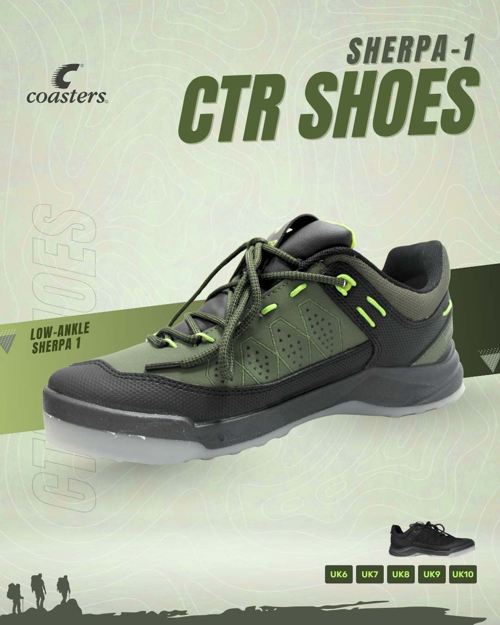 CTR Shoes Sherpa 1 Trekking Shoes for Ladies and Men