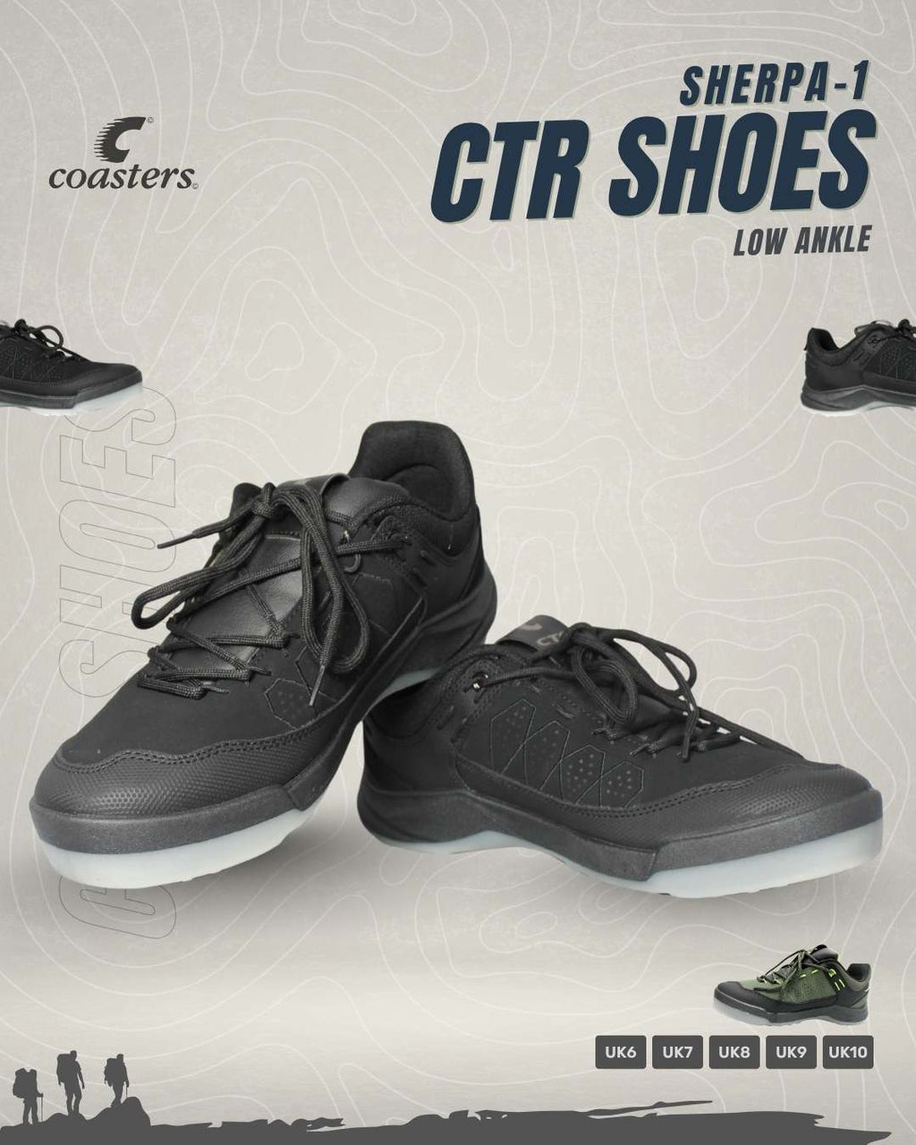 CTR Shoes Sherpa 1 Trekking Shoes for Ladies and Men