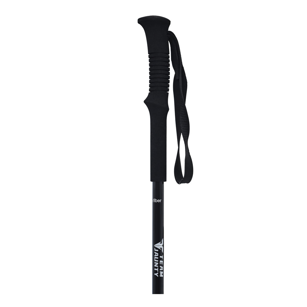 Great Outdoors Jaunty Hiking Pole Carbon | Carbon Fiber | Premium Waking Stick | Highly Durable | Ultralight
