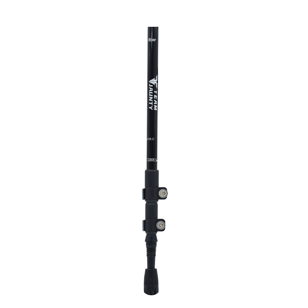 Great Outdoors Jaunty Hiking Pole Carbon | Carbon Fiber | Premium Waking Stick | Highly Durable | Ultralight