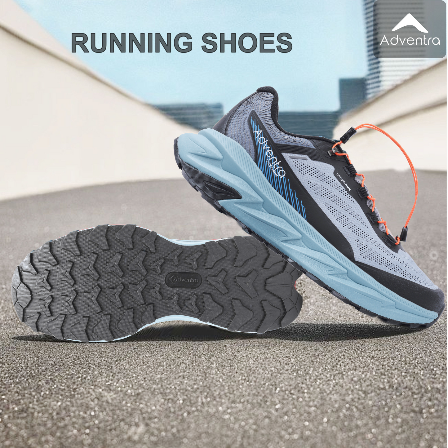 Men Trail Running Ultra Grip Lightweight Sports Shoes (TR2012)