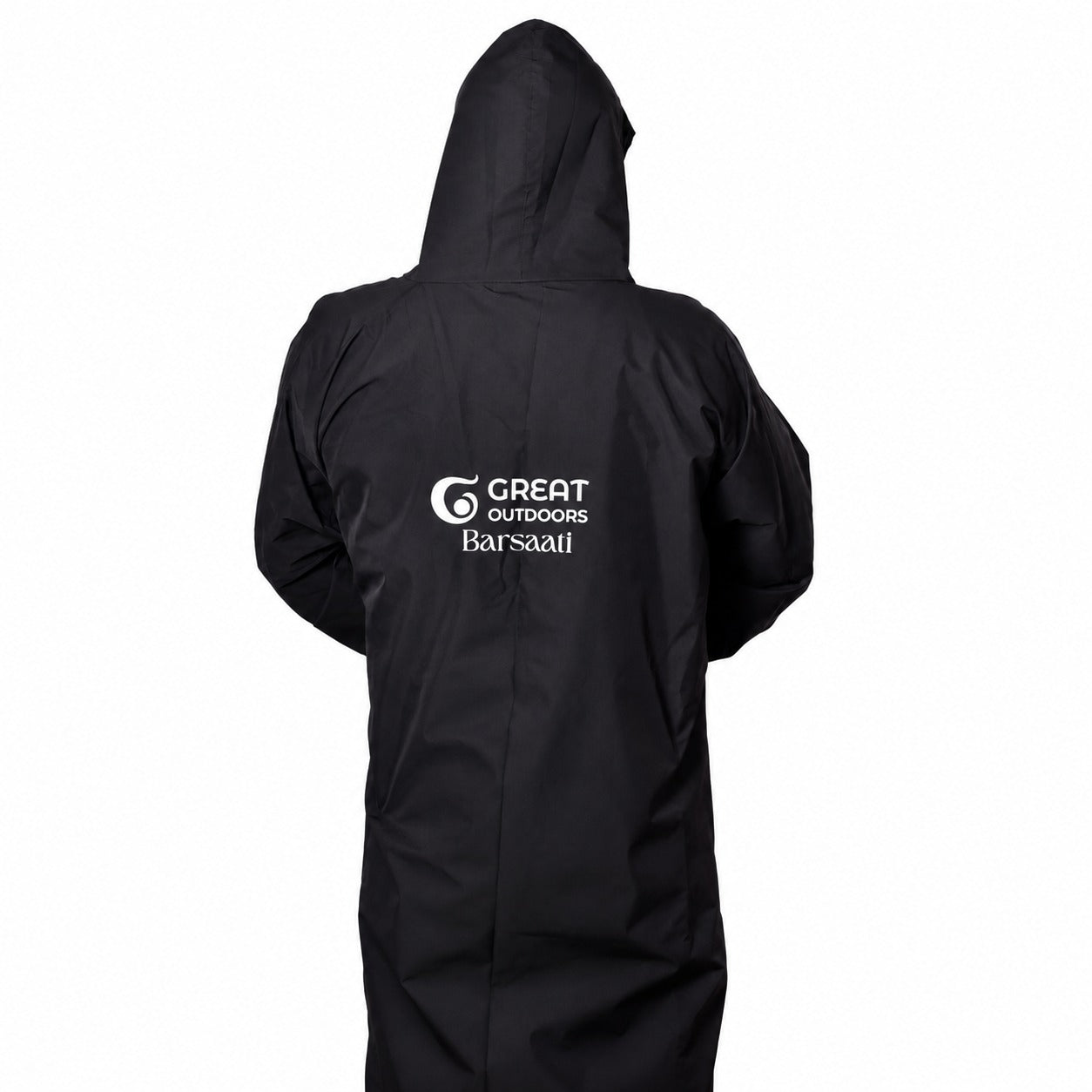 Great Outdoors Waterproof Poncho | Lightweight | With Sleeves | Hooded | Knee Length