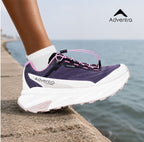 Women Trail Running Ultra Grip Lightweight Sports Shoes (TR2012) Grey-Pink