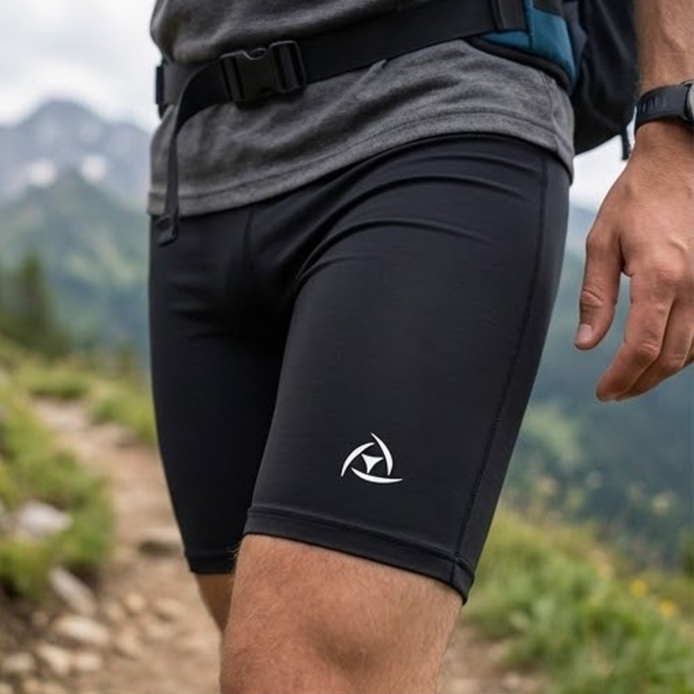 Aroline Cycling Plain Dri Fit : Black