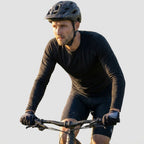 Aroline Cycling Plain Dri Fit : Black