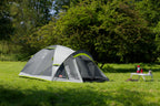 coleman darwin 3 plus 3 person camping tent in the outdoors