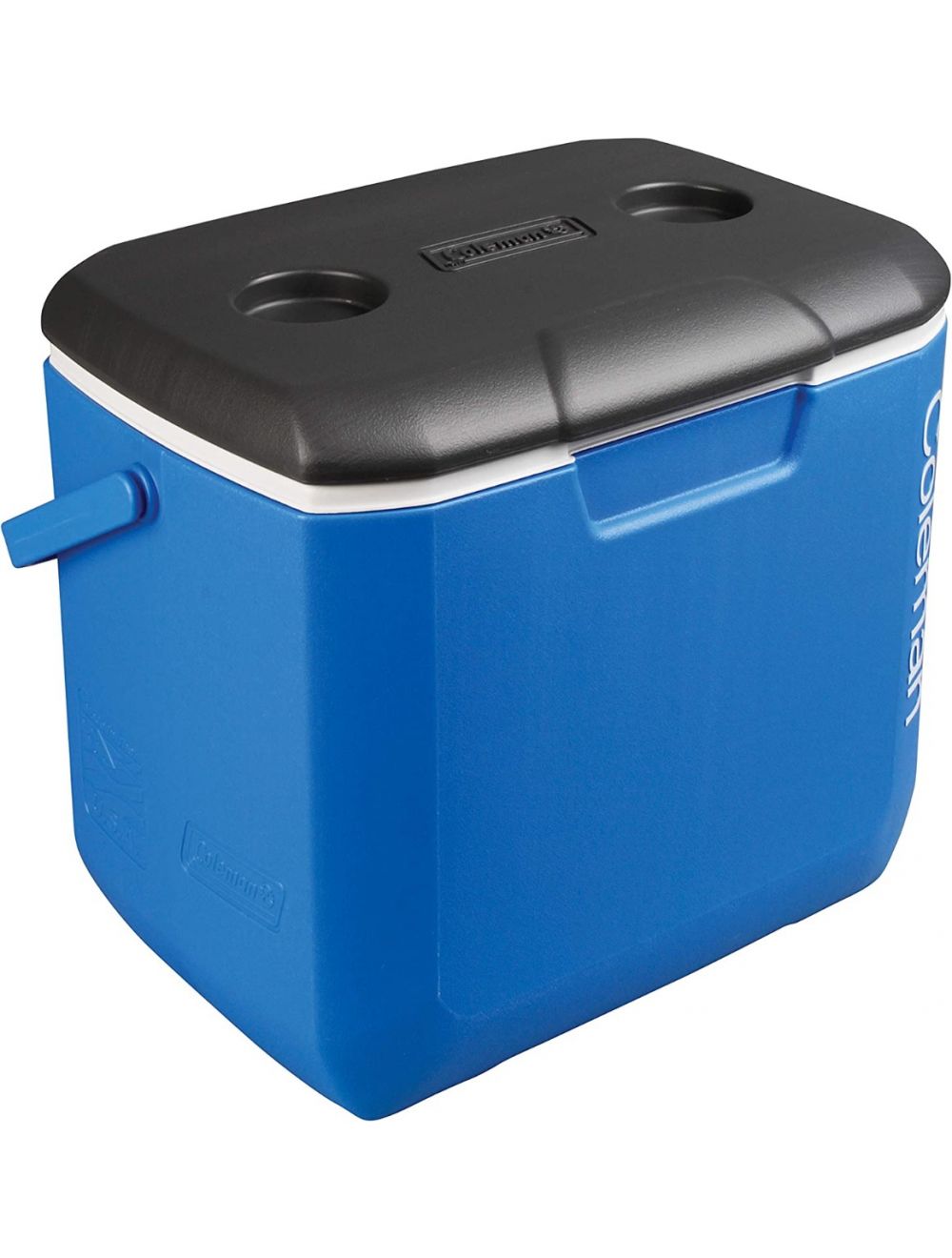 Coleman 30 Quart Excursion Cooler 17.7x13.4x15.4 Inch Blue Ice Box
