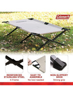 Coleman Trailhead II Folding Camping Cot Bed for Outdoor Travel