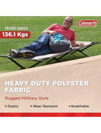 Coleman Trailhead II Folding Camping Cot Bed for Outdoor Travel