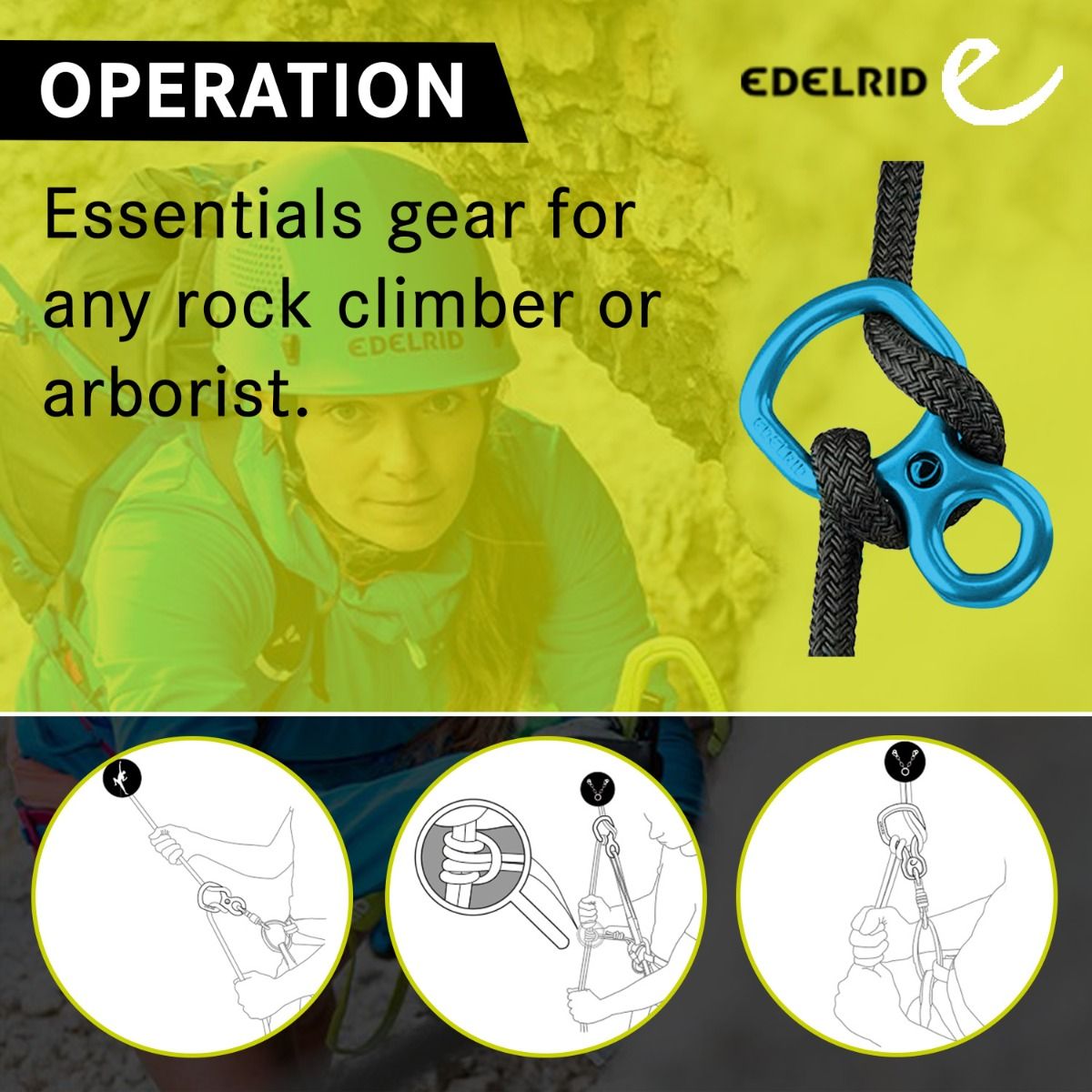 Edelrid Bud Descender, Figure of Eight Climbing Belay Device