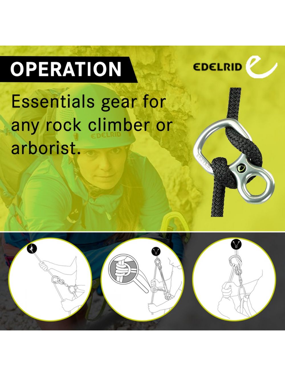 Edelrid Bud Descender, Figure of Eight Climbing Belay Device