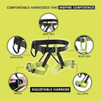 Edelrid Joker II Adjustable Climbing Harness for Training Centers